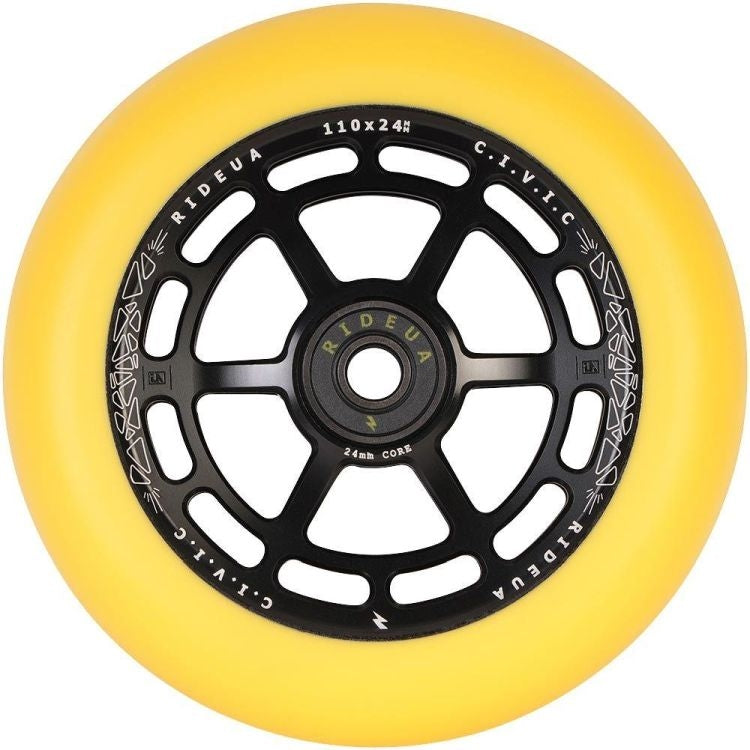 Kolečko UrbanArtt Civic 110 Yellow Black