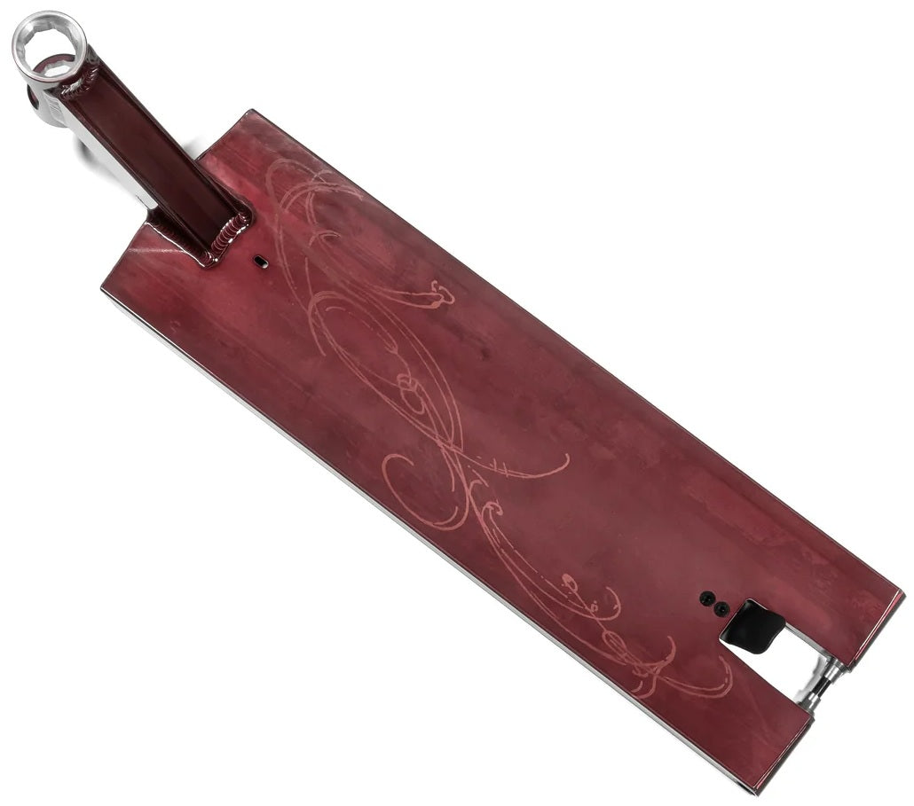 Deska North Arca 6.75 x 22.5 Wine Red Translucent