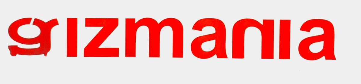 Samolepa GIZMANIA Rectangle M Red