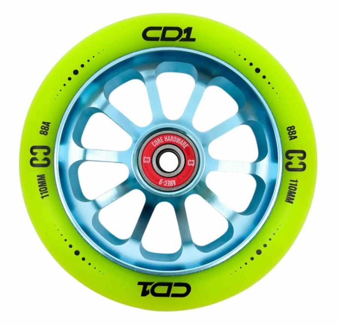 Kolečko CORE CD1 110 Lime Blue